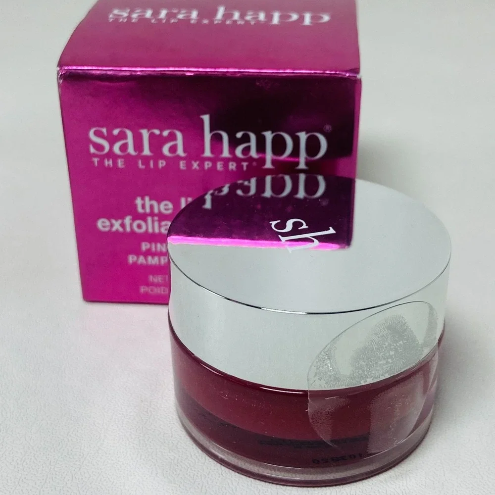 Lot of 2 Sara Happ The Lip Expert Lip Scrub 0.5 oz and‎ LIp Mask 0.47 oz NIB
